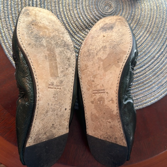 Vintage Green Leather Dolce & Gabbana Loafers 38 - Picture 8 of 16